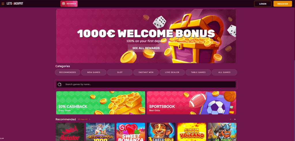 lets jackpot minireview